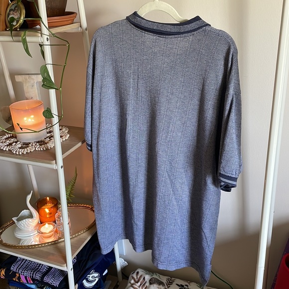 🏒 Vintage Columbus Blue Jackets Knit Polo - Oversized NHL Team Shirt - Picture 6 of 6